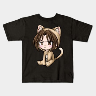 Mu Qing cat chibi Kids T-Shirt